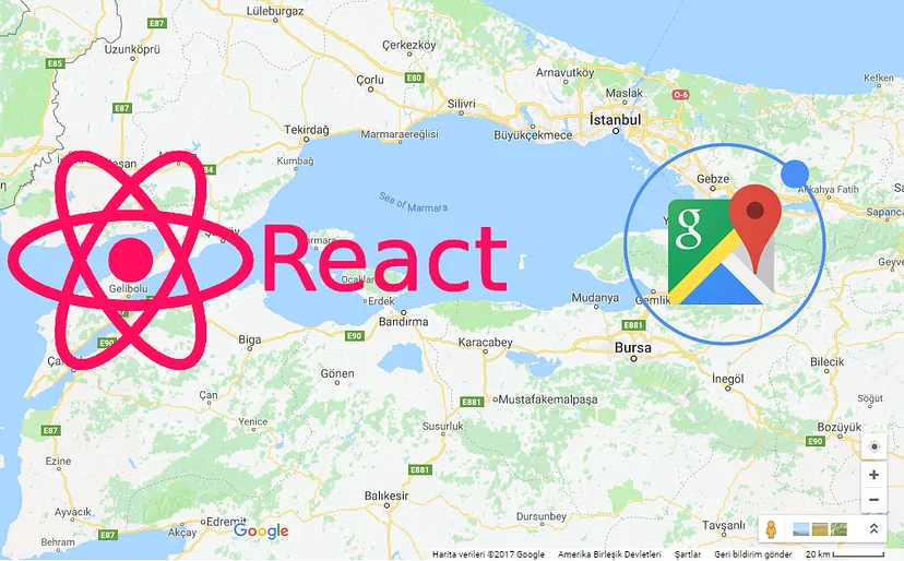Integration of Google Maps with React | Part 1