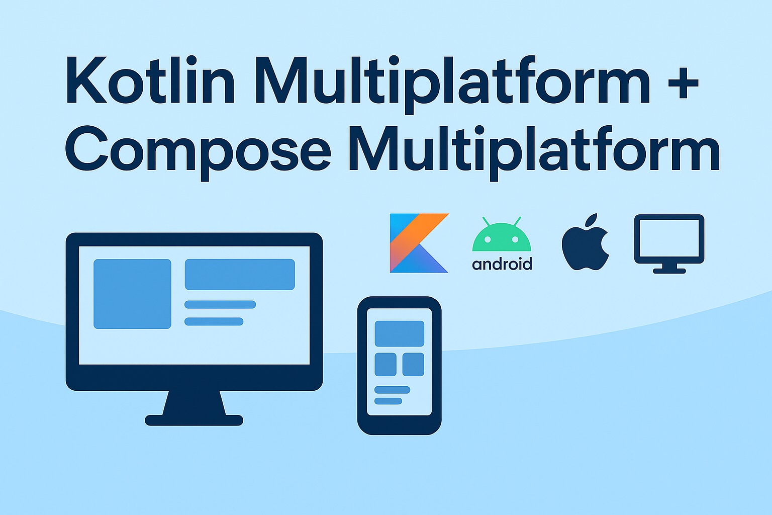Kotlin Multiplatform + Compose: Write Once, Run on iOS, Android & Desktop (Part 1)